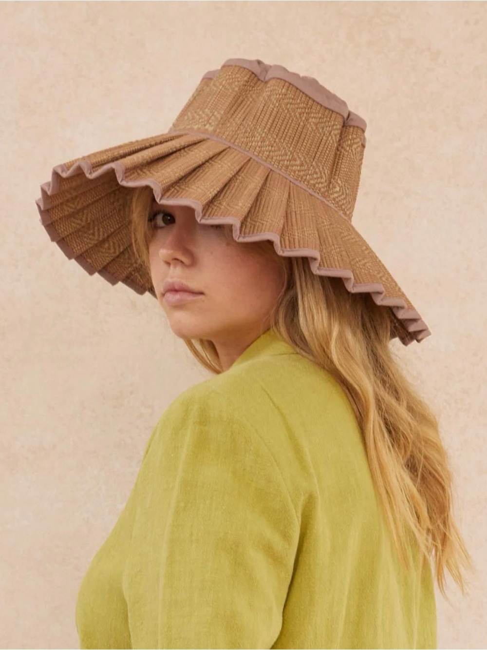 Lorna Murray Kathy Hilton Flores Bungalow Capri Hat Small NWT $117